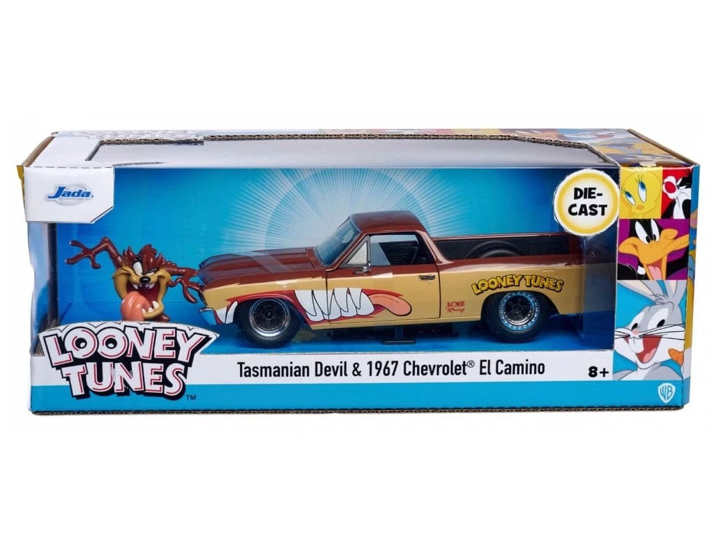 2.75+1:24 | Hollywood Rides | TASMANIAN DEVIL & 1967 CHEVROLET EL CAMINO 0