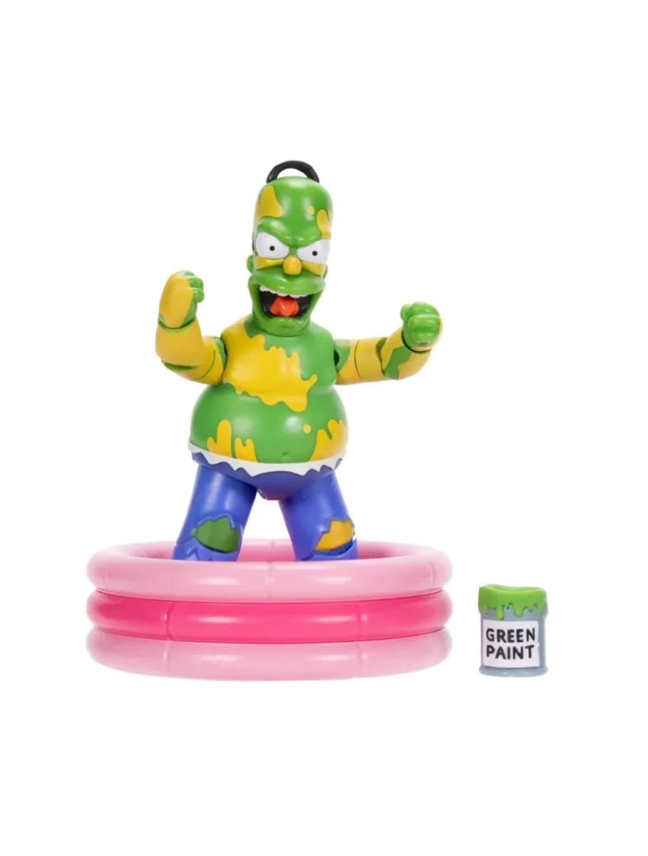 LOS SIMPSONS FIGURA 5 PULGADAS FURIA HOMERO VERDE1
