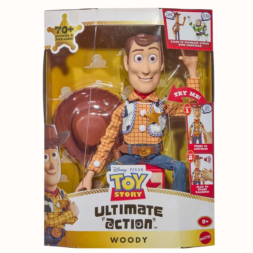TOY STORY PIXAR WOODY ANIMATRONICO 16