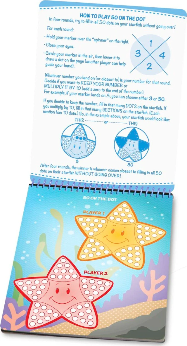 MELISSA & DOUG- GAME ON WIPE OFF3