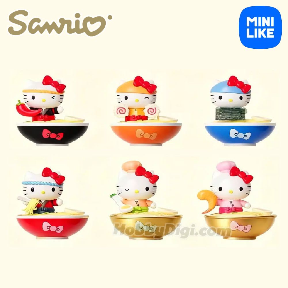 SANRIO HELLO KITTY RAMEN SERIE BURBUJAS2