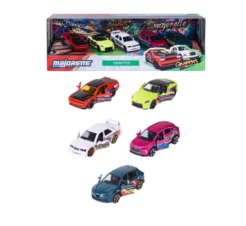 MAJORETTE GRAFFITI 5 PIECES GIFTPACK2