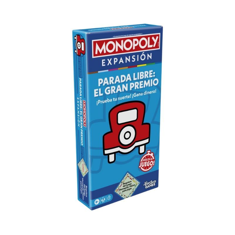 MONOPOLY EXPANSIÓN PARADA LIBRE: EL GRAN PREMIO 1