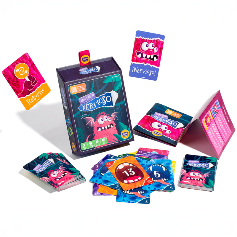 JUEGO DE MESA - MONSTRUO NERVIOSO (060) DACTIC1