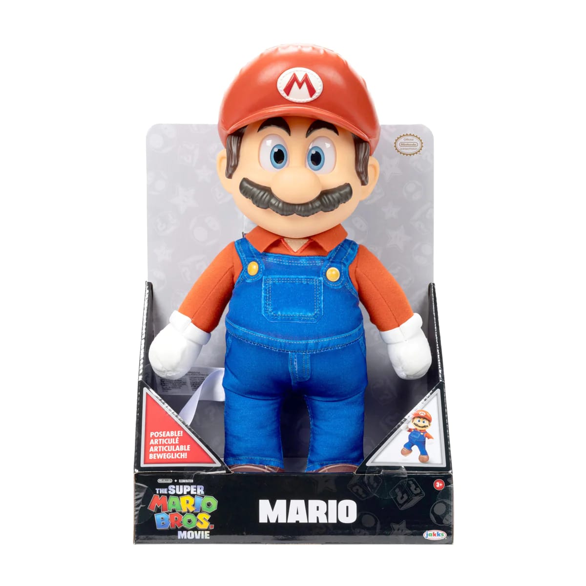 SUPER MARIO MOVIE PELUCHE MARIO 1