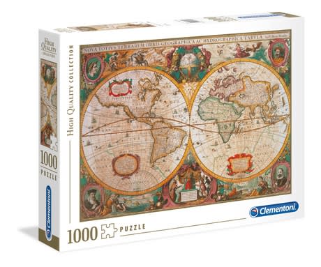 Puzzle 1000 Pcs Old Map 0