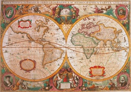 Puzzle 1000 Pcs Old Map2