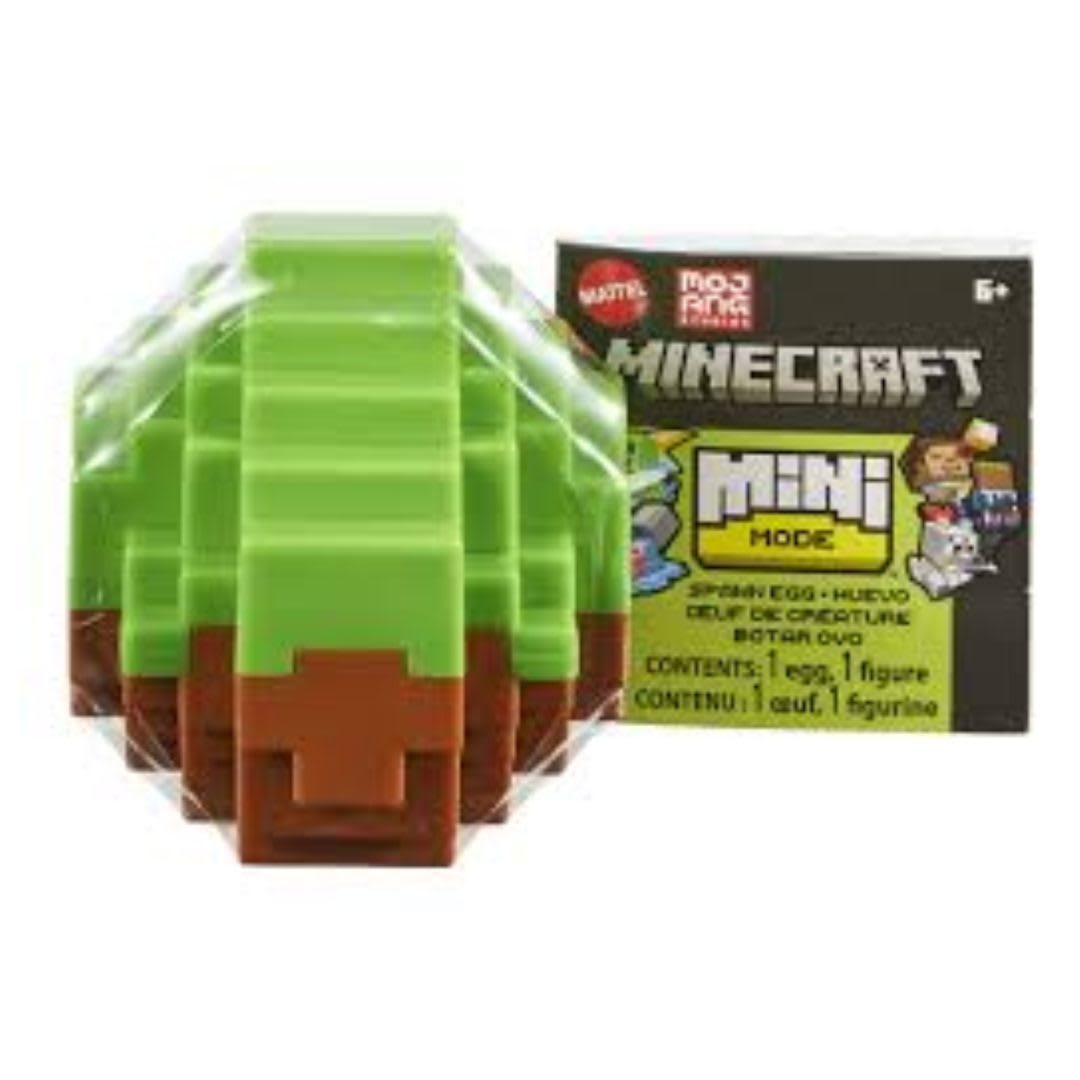 Minecraft Figura de Acción Mini Huevo | Juguetería Little Toys Chile