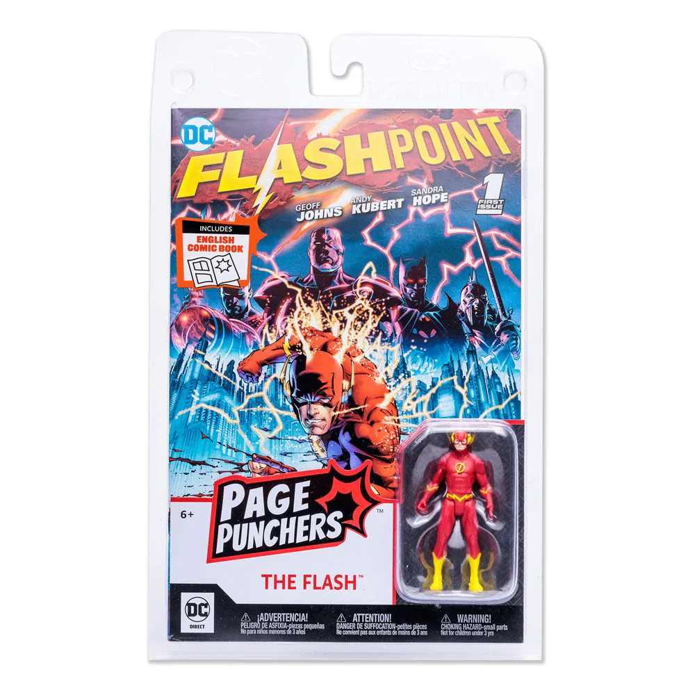 DC FLASH FIGURA CON CÓMIC 1