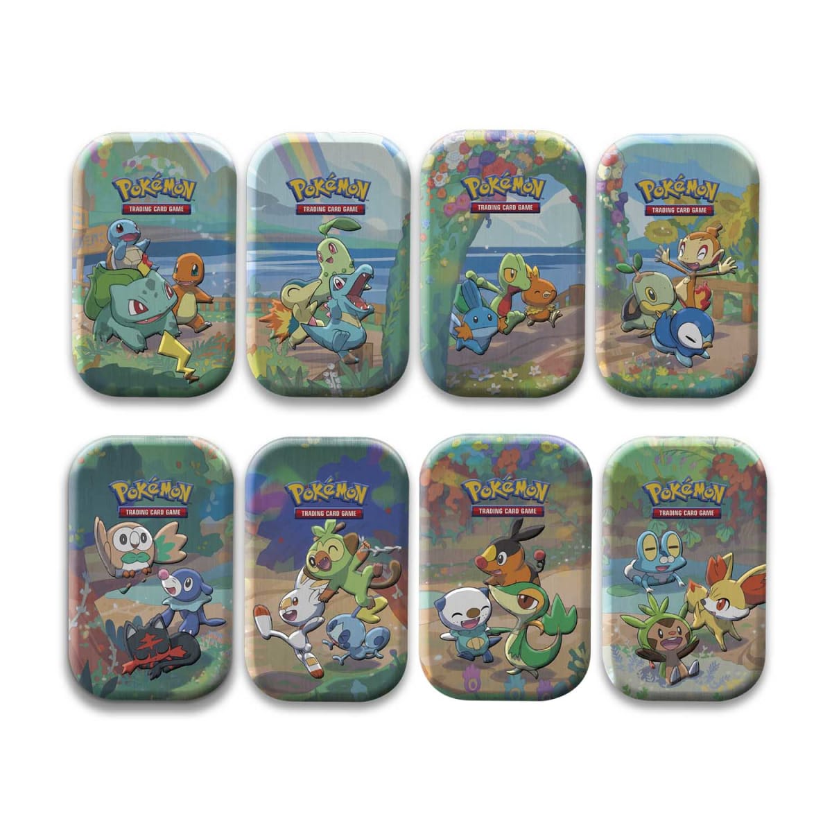POKEMON TRADING CARD GAME MINI CAJAS METÁLICAS COLECCIONABLES. INGLÉS