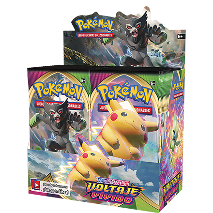 POKEMON VOLTAJE VIVIDO TCG 10 CARTAS 0