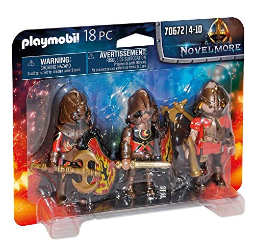 PLAYMOBIL NOVELMORE SET GUERREROS BURNHAM 1