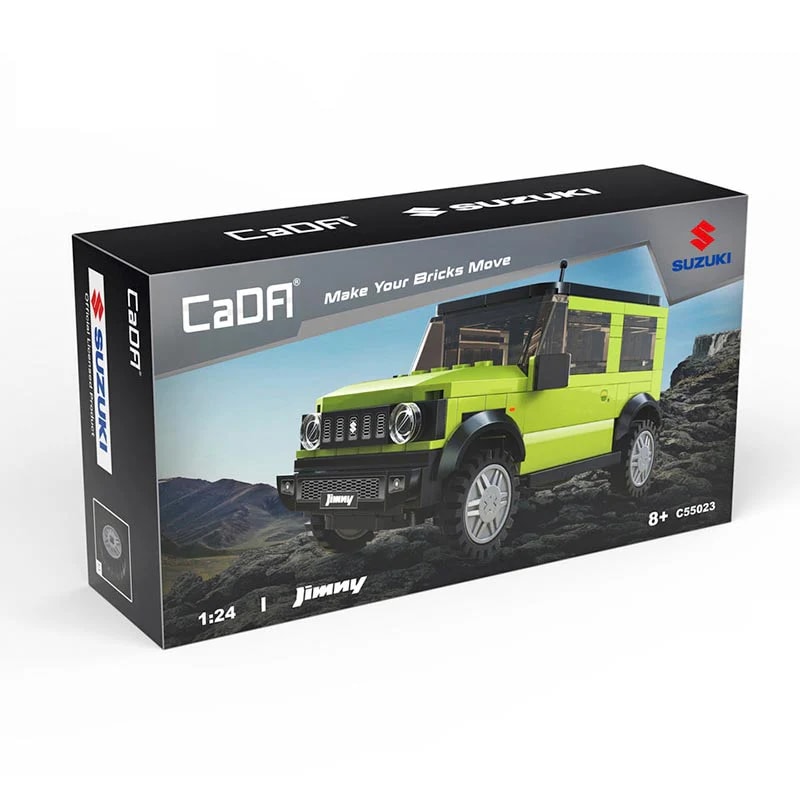 CADA Suzuki Jimny Jeep 4x4 Armable 192 Piezas Escala 1:24 1
