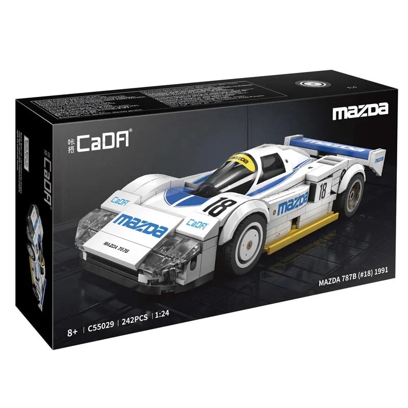 CADA Mazda 787B Auto Armable 242 piezas Escala 1:24 1