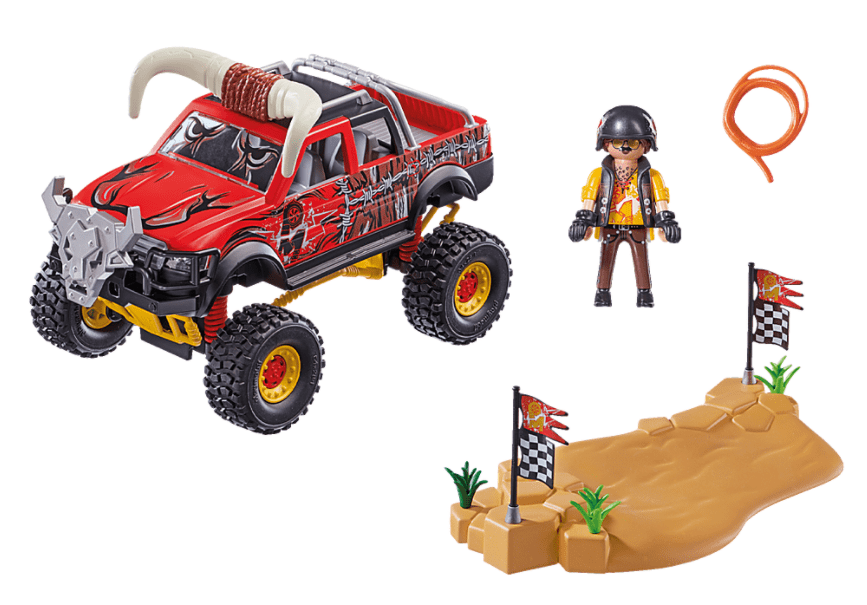 PLAYMOBIL STUNT SHOW SET MONSTER TRUCK TORO1