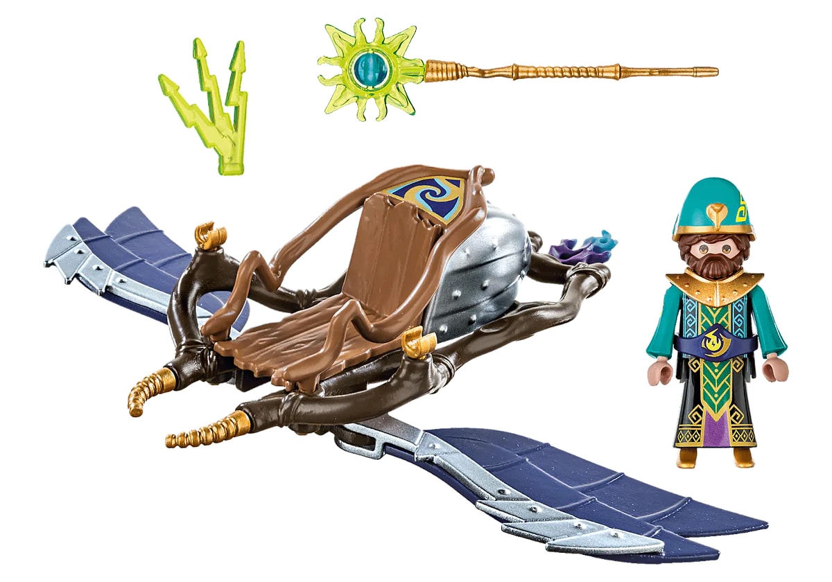 PLAYMOBIL NOVELMORE SET VIOLET VALE MAGO DE AIRE1