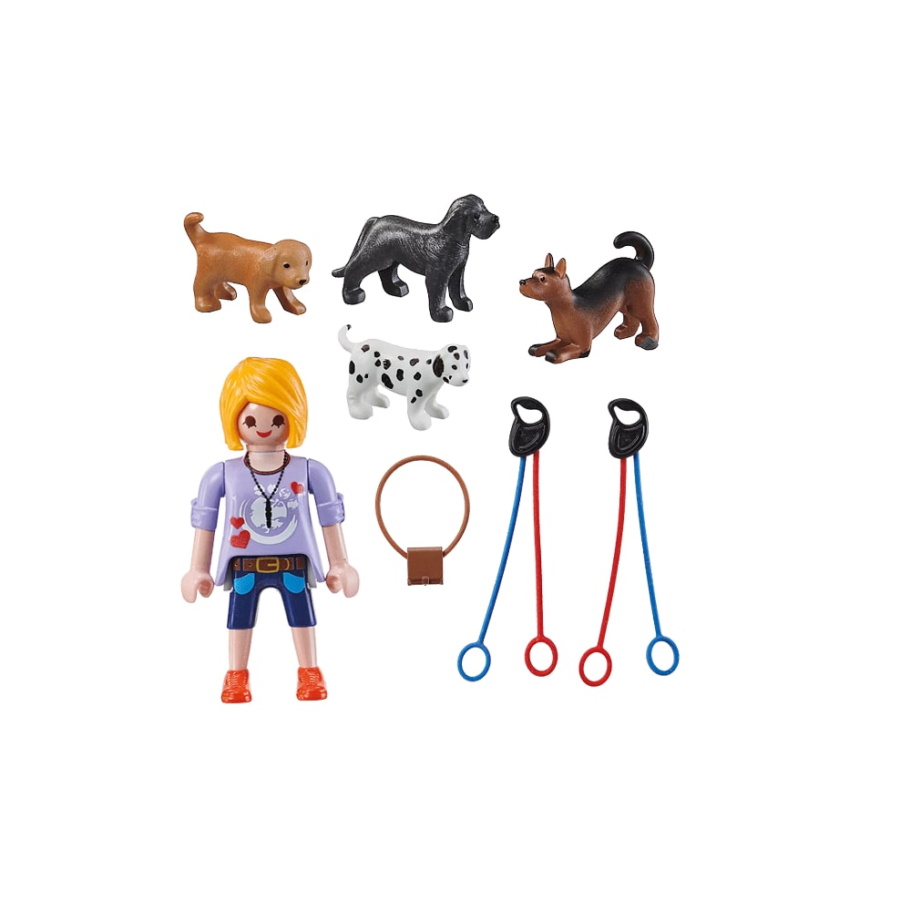 PLAYMOBIL CUIDADORA DE PERROS1