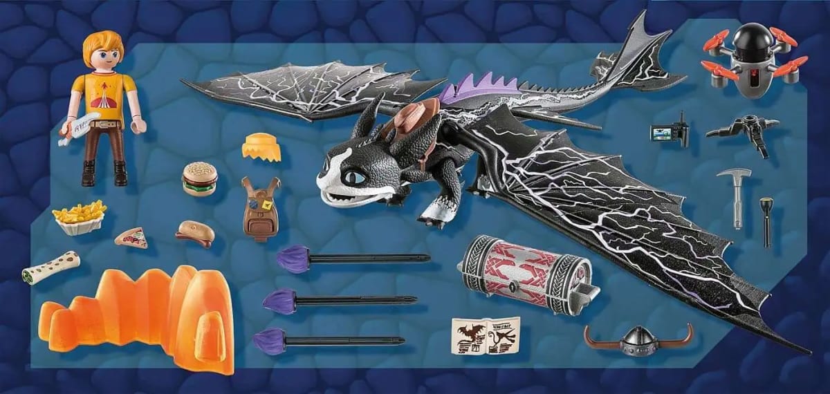 PLAYMOBIL DRAGONES: LOS NUEVE REINOS - TRUENO Y TOM1