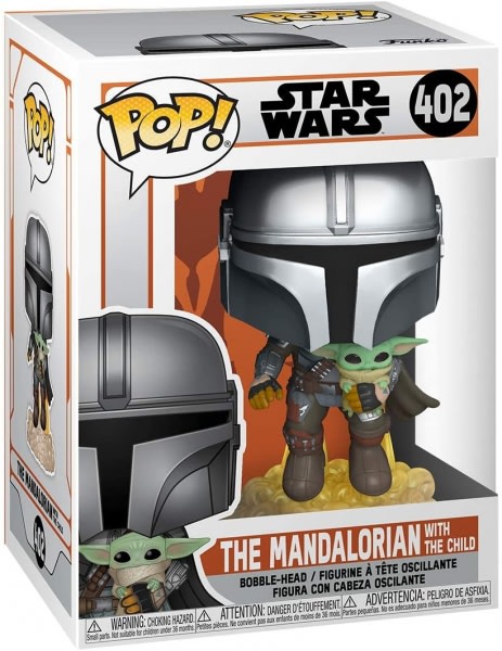 FUNKO POP! STAR WARS: MANDALORIAN - MANDO FLYING W/JET PACK1
