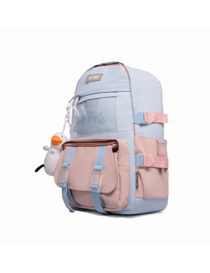 POP STREET MOCHILA STREET DAY WINDOW PINK1