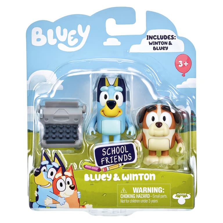 BLUEY PACK 2 FIGURAS V8 0