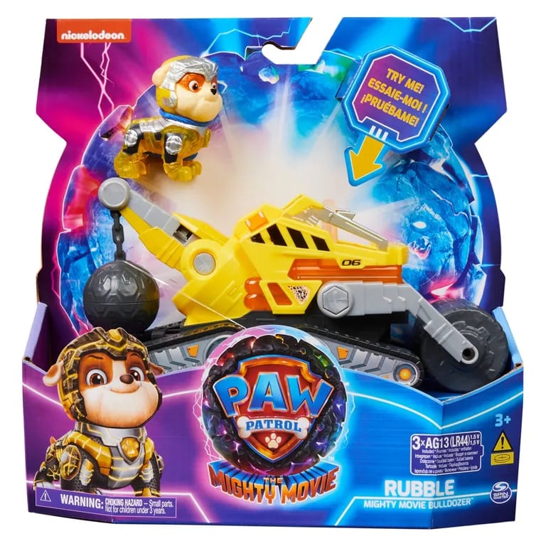 PAW PATROL MIGHTY VEH RUBBLE PELICULA 0