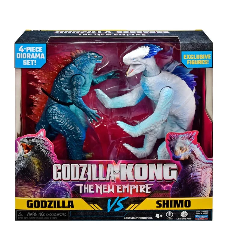 GODZILLA PACK DE 2 FIGURAS 15 CM2