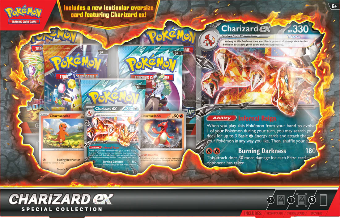 Charizard ex Special Collection INGLES JEPK2280 1