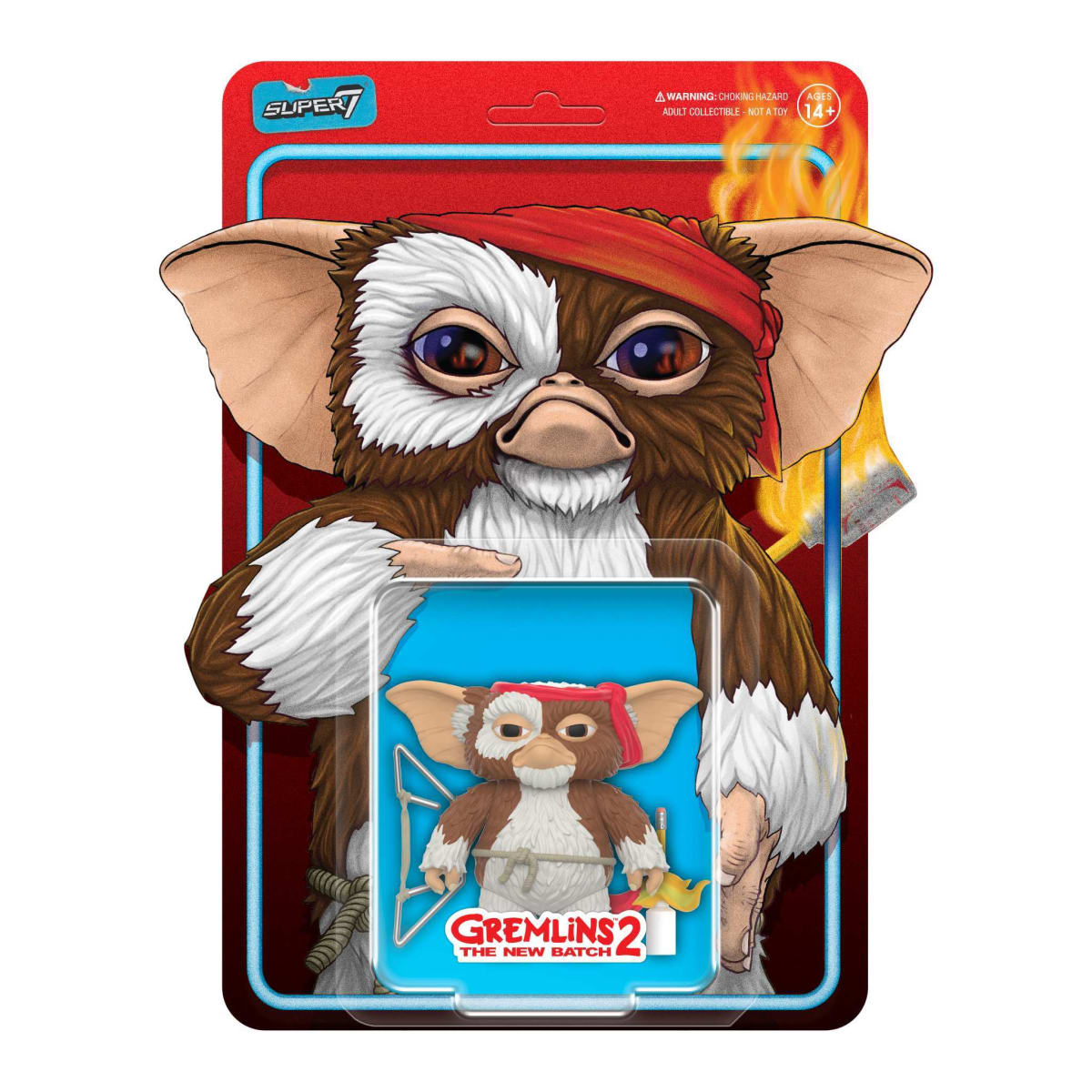 ReAction Figures - Gremlins 2: The New Batch - Gizmo (Battle Ready Character Card) 0