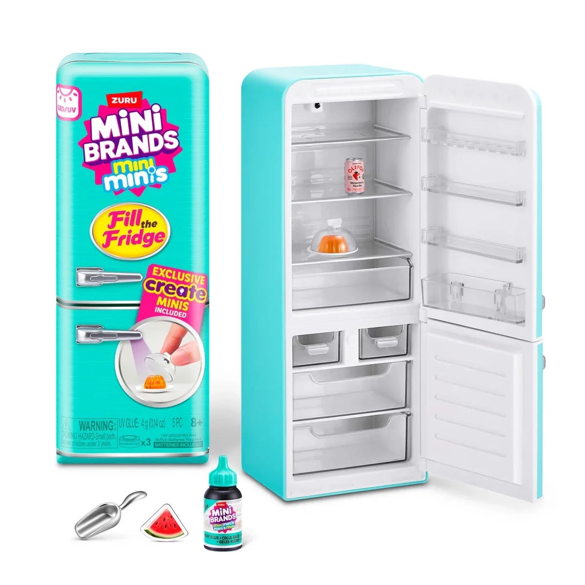 MINI BRANDS PLAYSET REFRIGERADOR FILL THE FRIDGE4