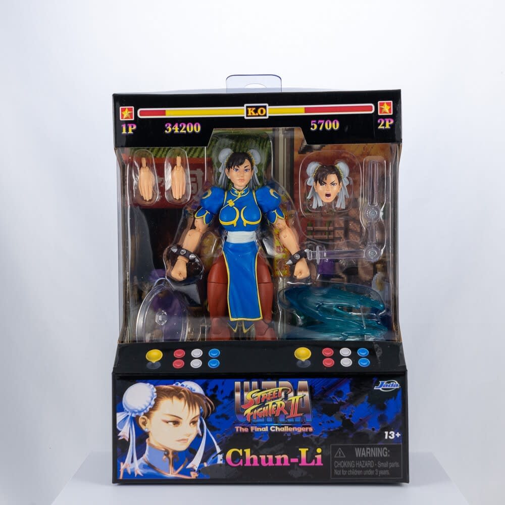 JADA TOYS ULTRA STREET FIGHTER II | CHUN-LI | 6” 1