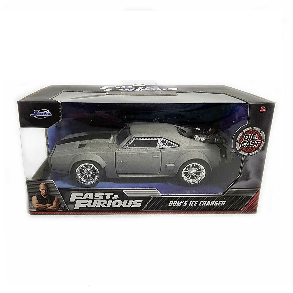 JADA TOYS FAST AND FURIOUS DOM'S ICE CHARGER GREY 0