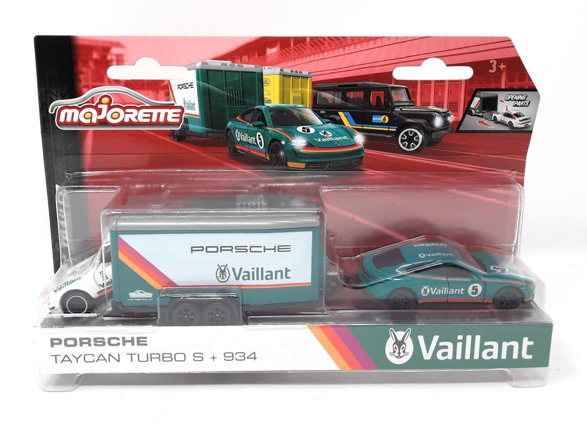 MAJ CAR TRAILER PORSCHE TAYCAN TURBO S + 934 0