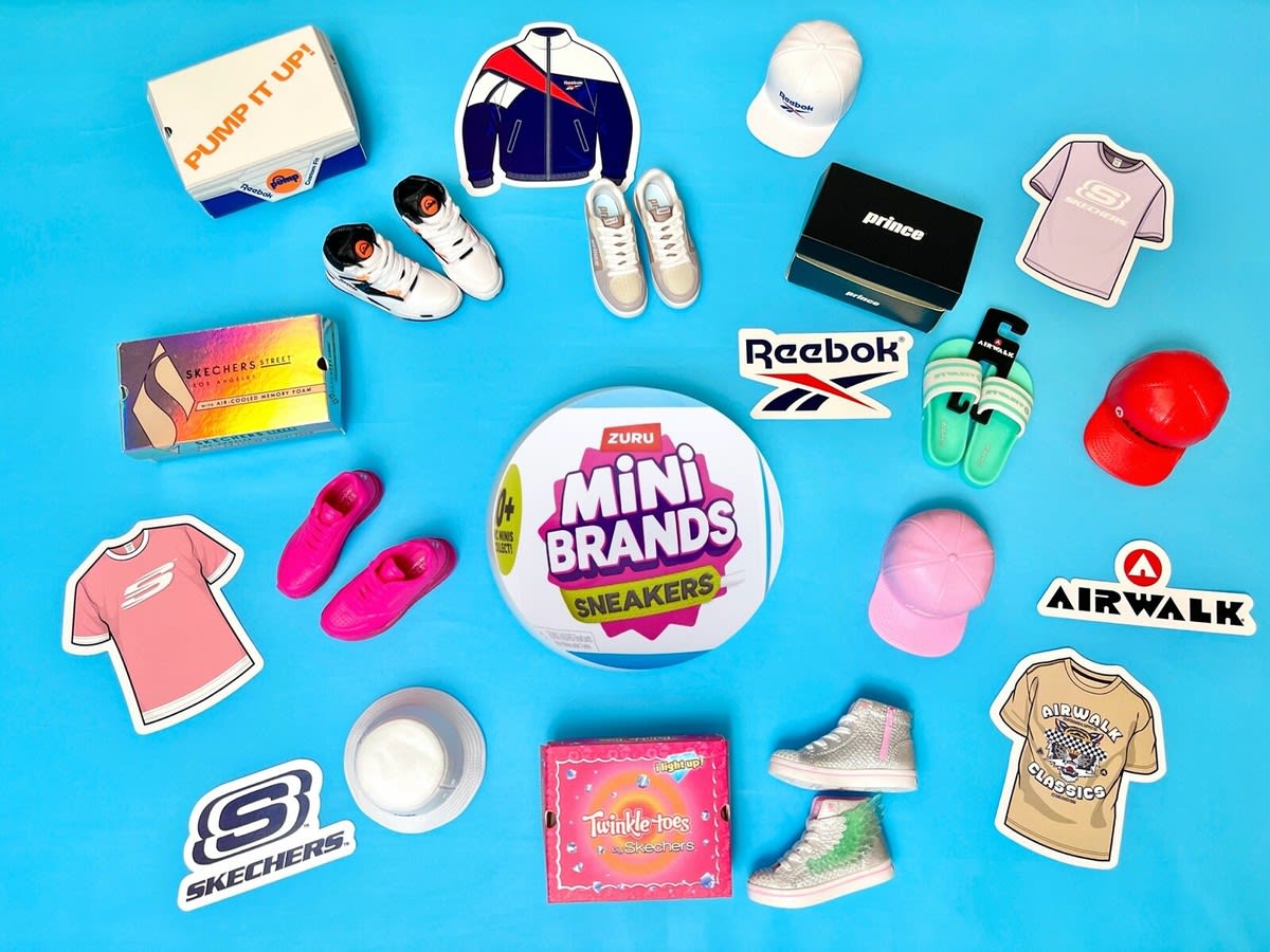 BOLA MINI BRANDS CON 5 SORPRESAS SERIE SNEAKERS DE ZURU 774922