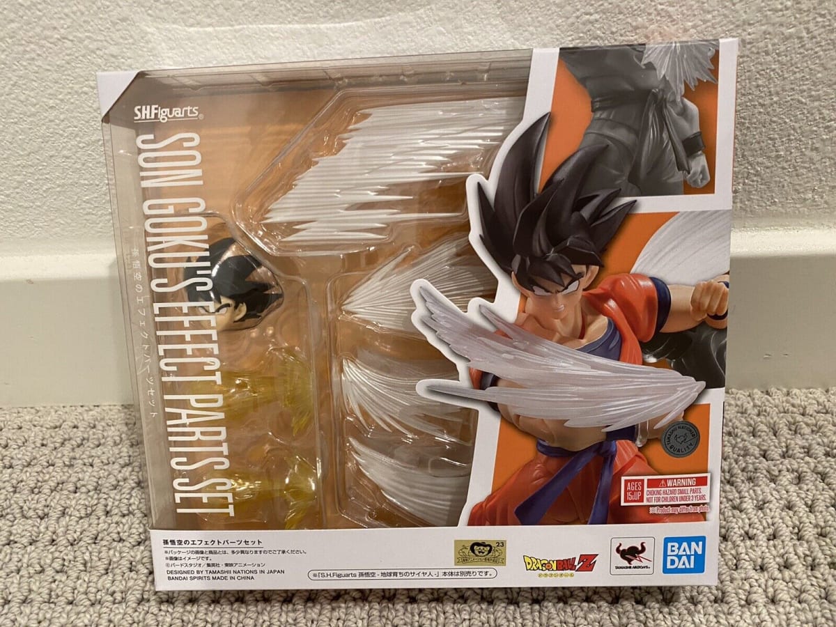 FIGURA ACCION S.H.FIGUARTS SON GOKU EFFECT PARTS SET 0