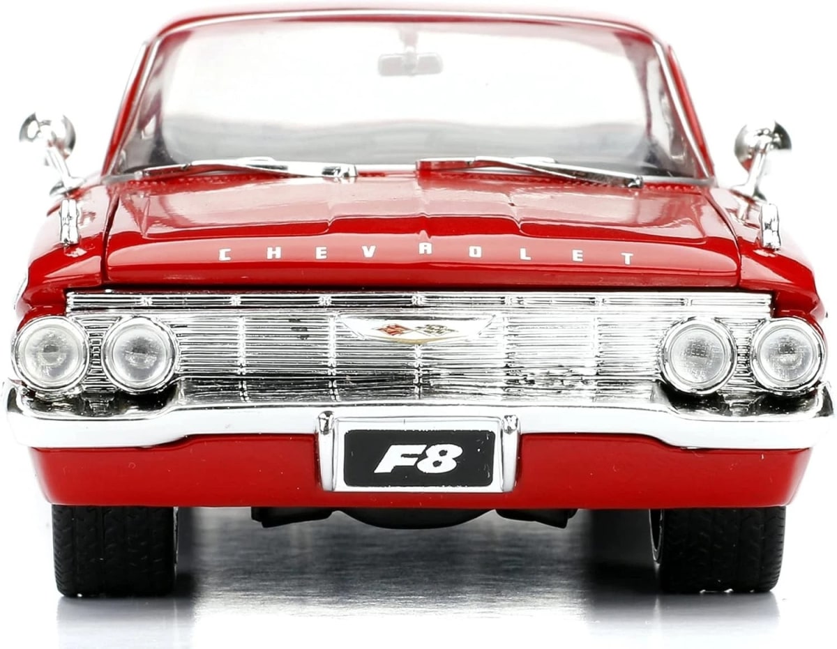 JADA TOYS FAST AND FURIOUS CHEVROLET IMPALA GLOSSY RED 19615