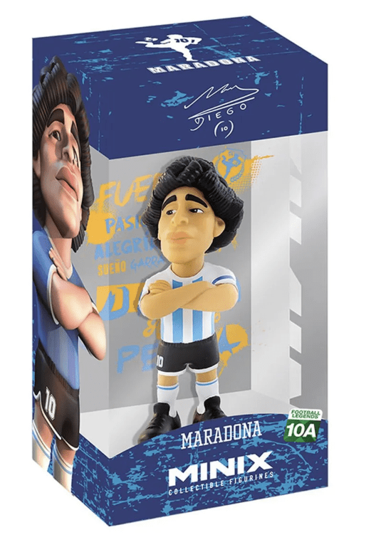 FIGURA COLECCIONABLE DIEGO MARADONA MINIX 0