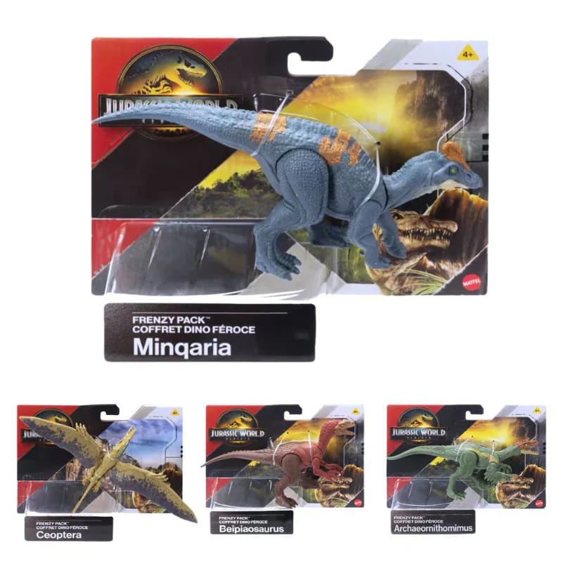 Jurassic World Rebirth Manada Peligrosa SURTIDO 3