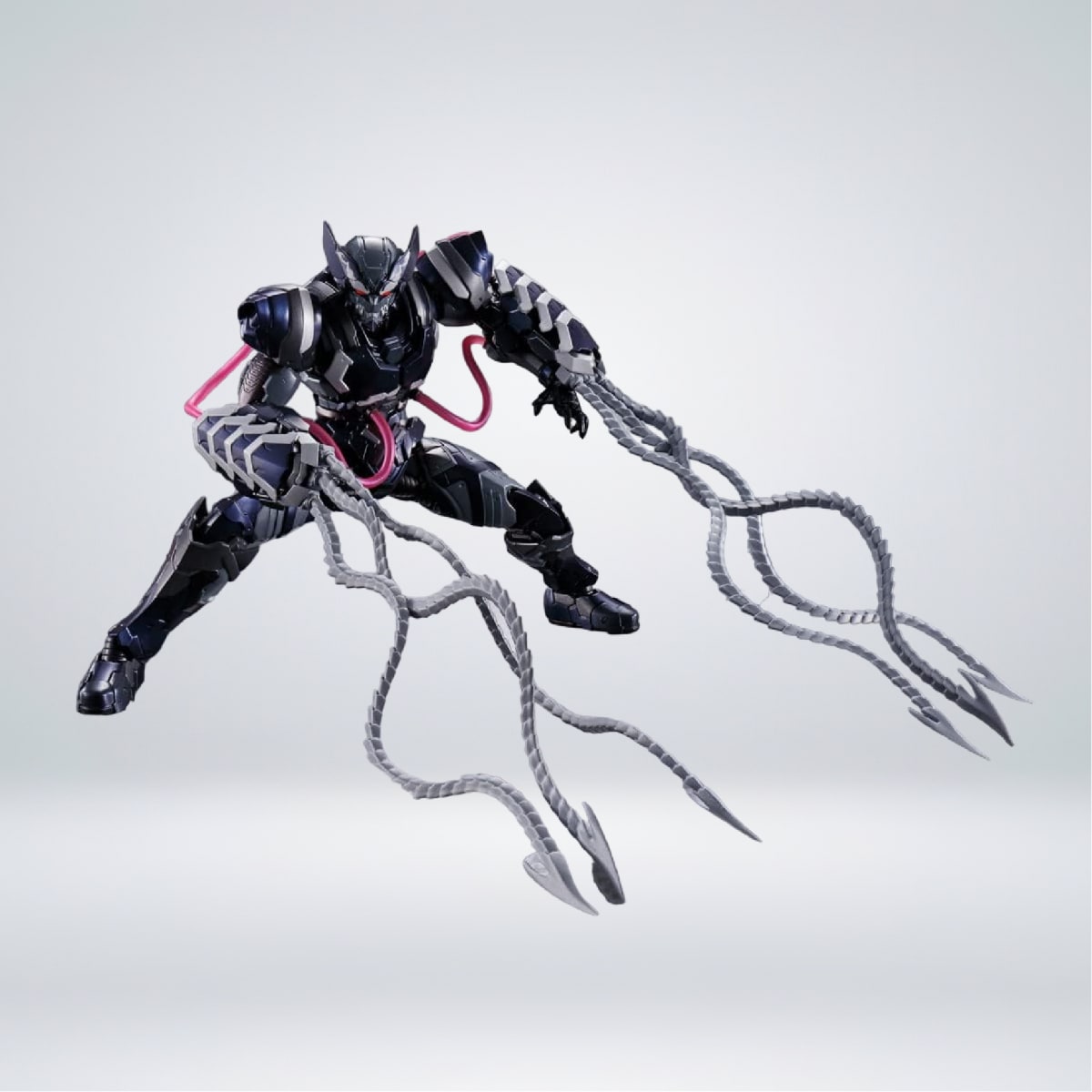 FIGURA ACCION VENOM SYMBIOTE WOLVERINE TECH ON AVENGERS TAMASHII NATIONS4