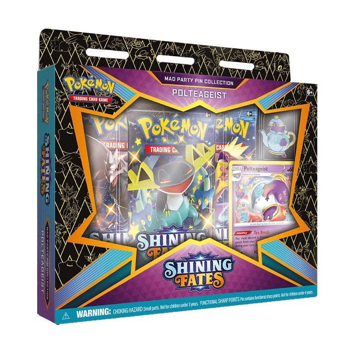 POKEMON SHINING FATES, CARTAS MAS PIN DE REGALO4