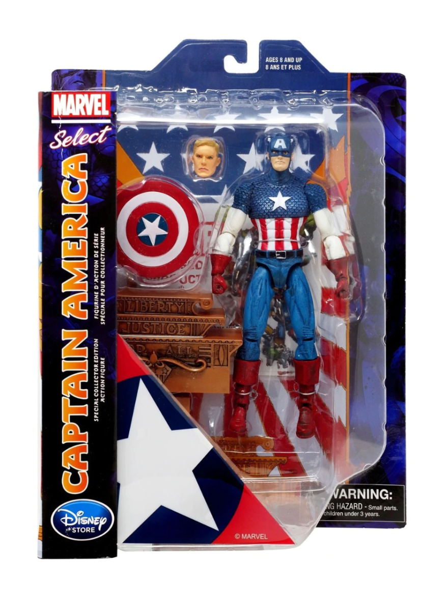 Marvel Select Figure Captain America 0