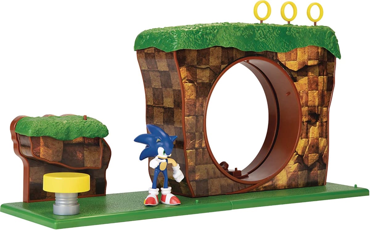 SONIC PLAYSET ZONA DE LA COLINA VERDE1