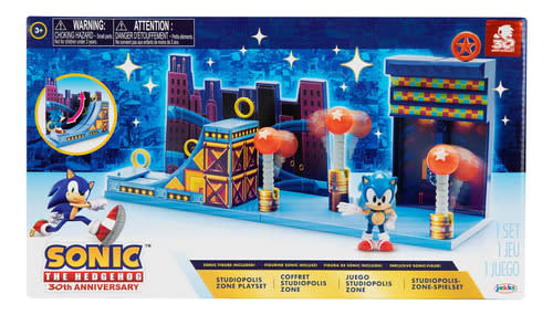 SONIC PLAYSET ZONA STUDIOPOLIS DE 6 CMS 1