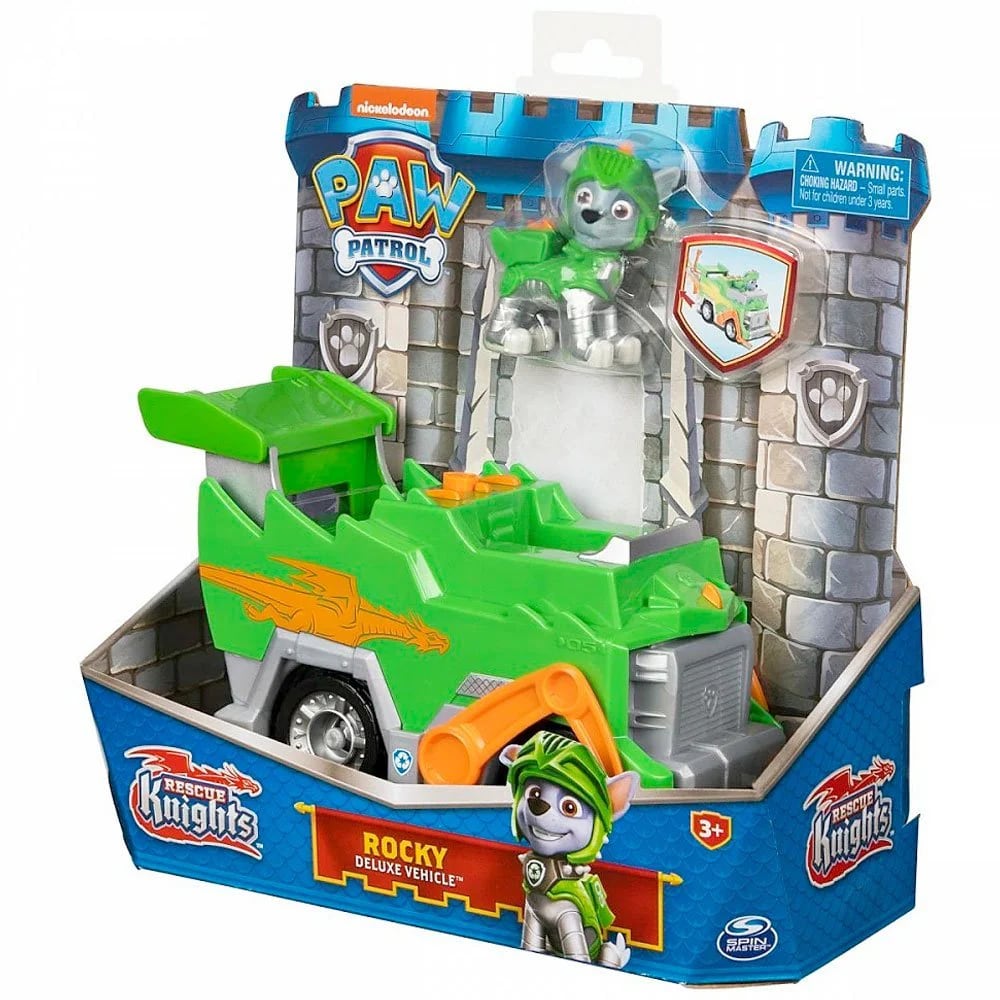 PAW PATROL VEHICLE KNIGHT ROCKY 0