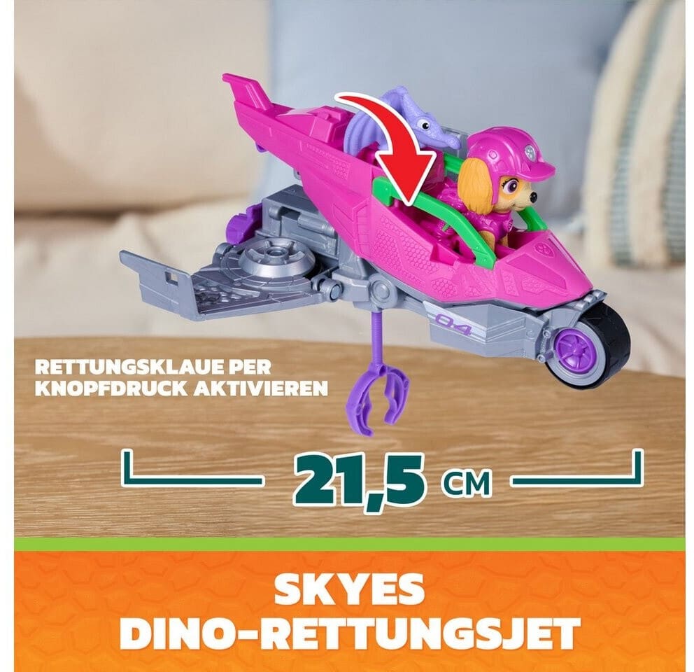 PAW PATROL - DINO PELICULA VEHICULO SKYE1