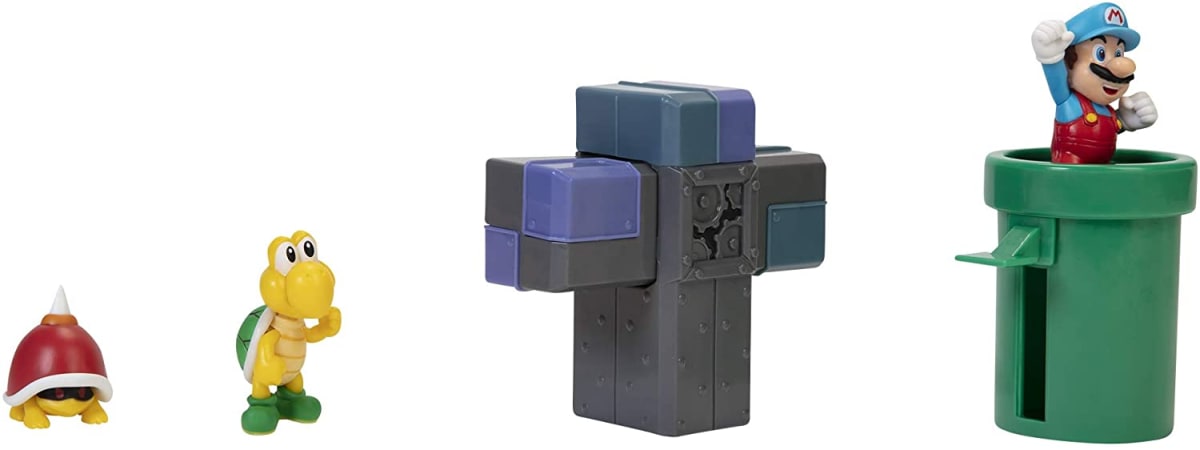 SUPER MARIO NINTENDO SET DE DIORAMA SUBTERRÁNEO3