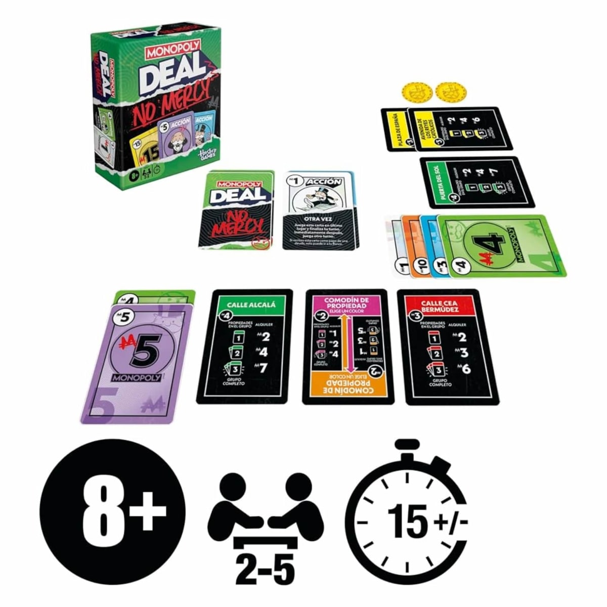 JUEGO DE MESA  - MONOPOLY DEAL NO MERCY2