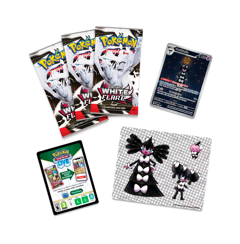 White Flare - Tech Sticker Collection INGLES JEPK22971