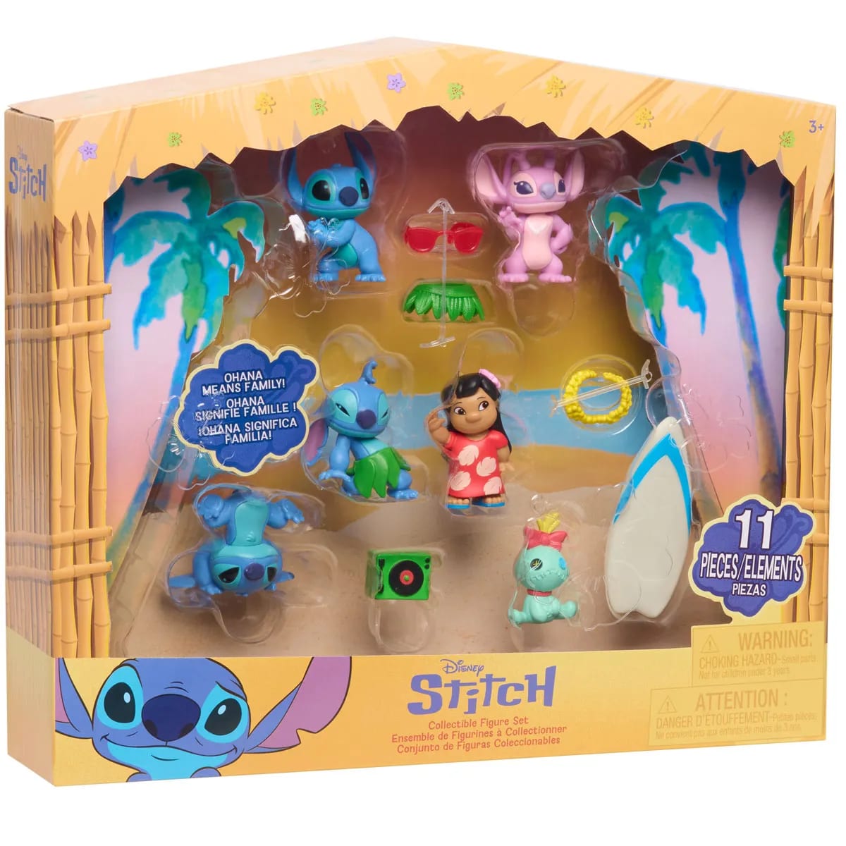 STITCH SET DE FIGURAS COLECCIONABLE 1