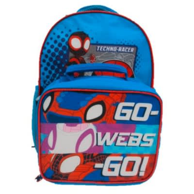 SPIDEY Y SUS AMIGOS SET MOCHILA CON LONCHERA 1